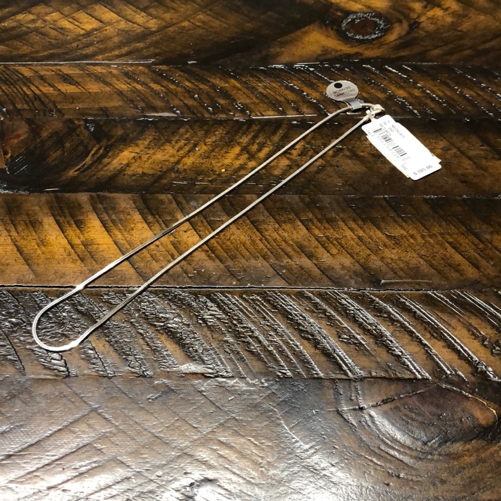 New 16” Sterling Silver Chain